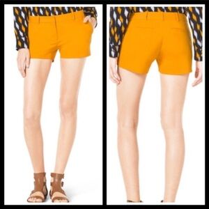 Michael Kors Shorts Mustard Yellow Gold